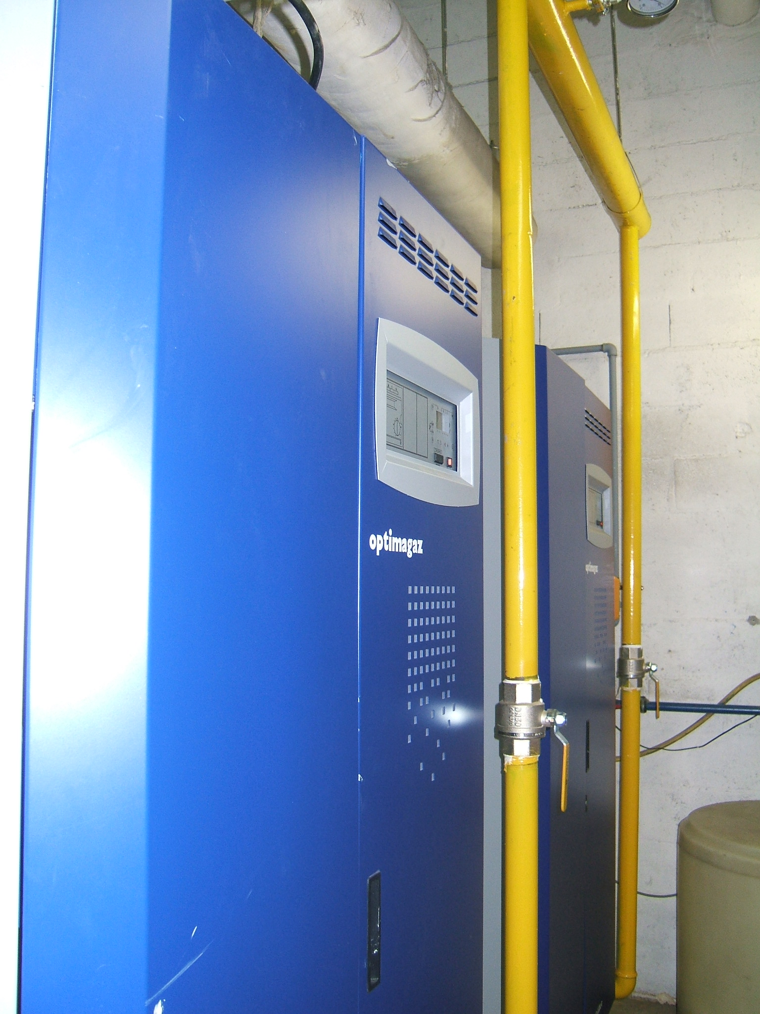 installation de chaufferie gaz