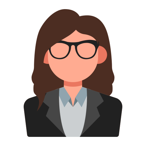 Femme à lunette